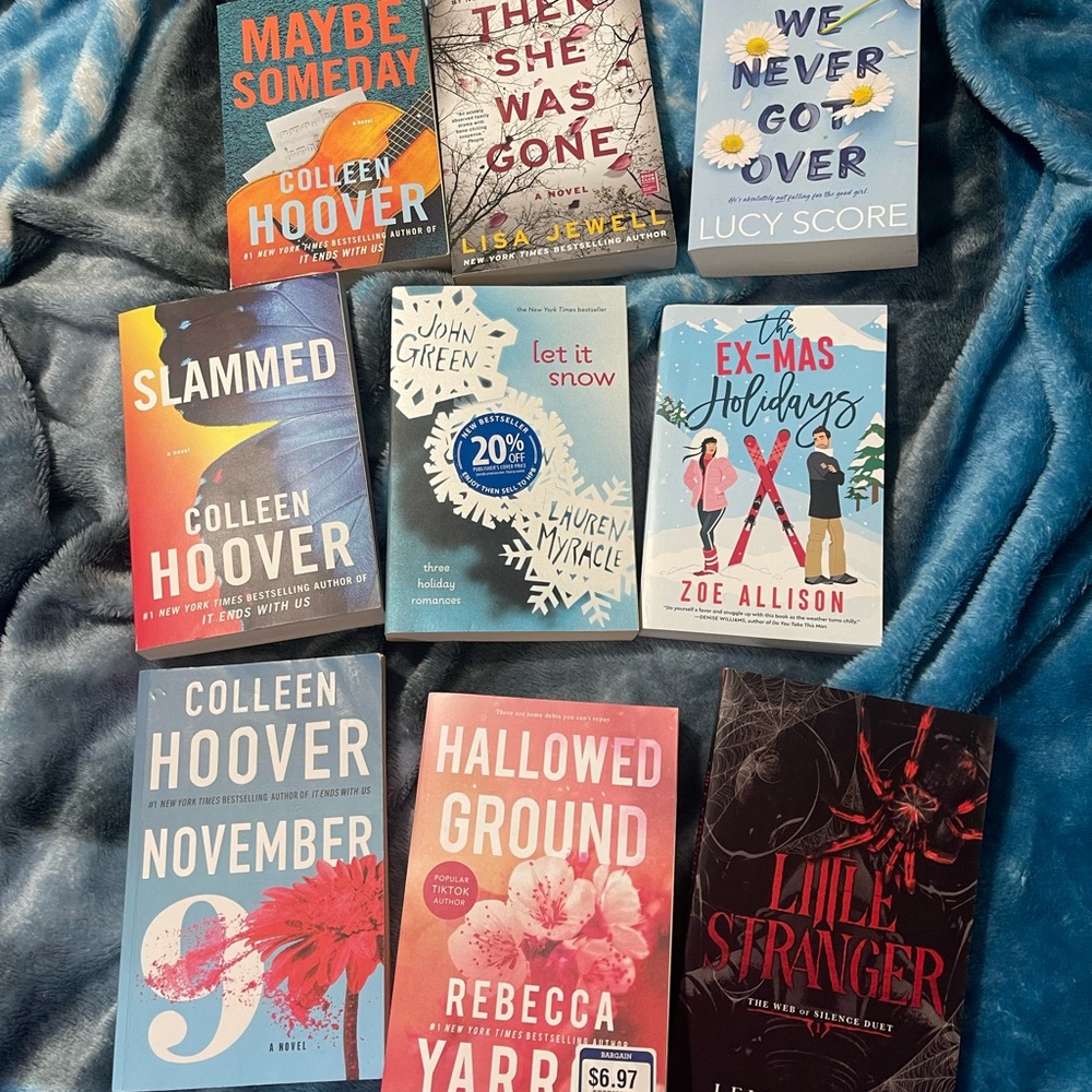Assorted Fiction Books Collection